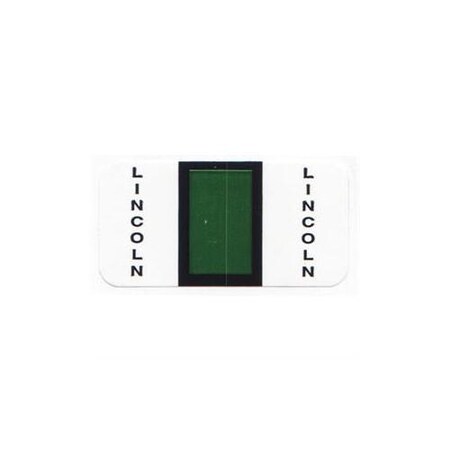 Asp File Right Color-Code Auto-Makes Ringbook, 1 Set: Lincoln Pk 386-Lincoln